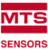 Logo von MTS Sensors: Die Abkürzung „MTS“ in fetten roten Buchstaben, eingerahmt von zwei roten Balken. Darunter steht zentriert das Wort „SENSORS“.